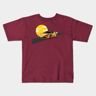 Luxury Sports Car Kids T-Shirt